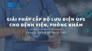 Lắp đặt bộ lưu điện UPS trong các bệnh viện, phòng khám giúp duy trì hoạt động cho các thiết bị y tế khi xảy ra việc mất điện đột ngột.