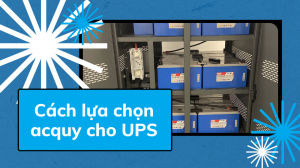 Acquy cho bộ lưu điện UPS là loại ắc quy chuyên dụng dùng cho UPS. Gồm 3 loại chính sau: Ắc quy AGM, ắc quy AGM-Gel, Gel thuần(Pure Gel)