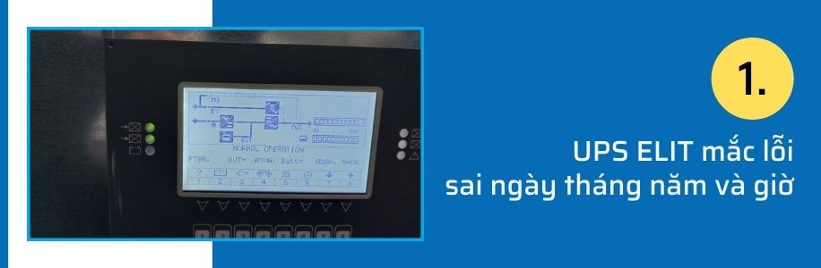 UPS mắc lỗi sai ngày tháng năm và giờ