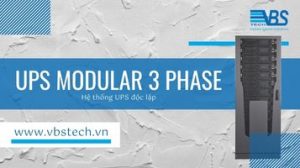 UPS Modular 3 Phase là một hệ thống UPS hoạt động độc lập. Sản phẩm có thiết kế dự phòng N+X giúp mở rộng công suất. Dùng cho phòng Sever.