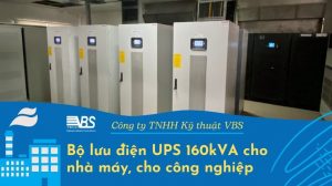 Bộ lưu điện UPS 160kVA là dòng công suất lớn cho nhà máy, xí nghiệp, dây chuyền sản xuất, data center, bệnh viện. Bảo hành 12 tháng.