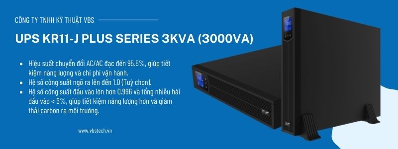 UPS KR11-J Plus Series 3kVA (3000VA)