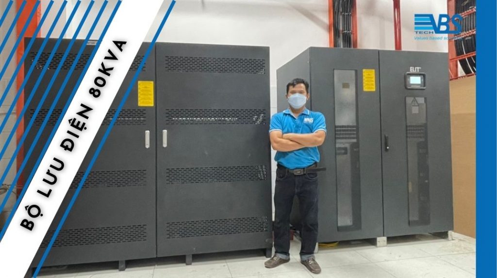 Cung cấp bộ lưu điện 80KVA UPS TPH IND Series cho nhà máy thực phẩm, bảo hành 12 tháng, vận chuyển và lắp đặt tận nơi, xuất xứ Italia có CO CQ