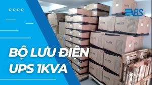 Bộ lưu điện UPS 1KVA dùng cho doanh nghiệp, phòng làm việc nhỏ với giá thành rẻ, sử dụng acquy chì kín khí gồm dạng tower và dạng rack