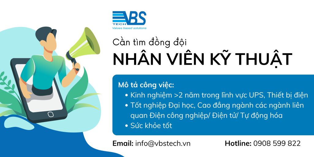 Tuyển dụng Nhân Viên Kỹ Thuật Điện – Tháng 10/2023