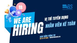Công ty VBS tuyển nhân viên kế toán làm việc full time tại thủ đức, tphcm, lương thưởng hấp dẫn, up to 15 triệu, có BHXH, đi làm ngay